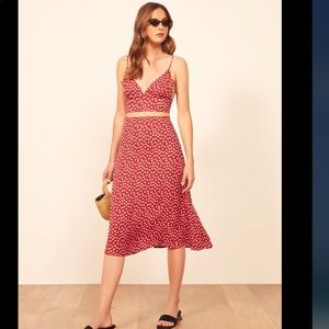 ISO Reformation Catania Two Piece